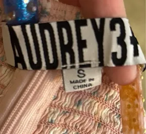 Audrey 3+1 Pink floral top thumbnail 2