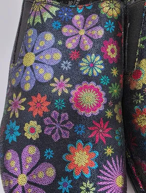 Spring Step Womens Flower Slip On Shoe Clog Mule Size 9.5 Healthcare Nurse Work thumbnail 7
