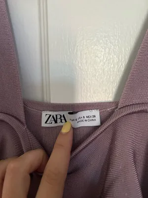 Zara Purple Tank Top thumbnail 2