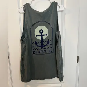 Dark Green Destin, FL Alvin’s Island Collections Tank Size: L thumbnail 2