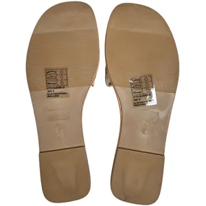Yoki Alabama 20 Beige Rhinestone Woven Slide Sandals‎ Women Size 9 thumbnail 6