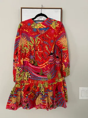 Farm Rio Ted multicolored dress thumbnail 5