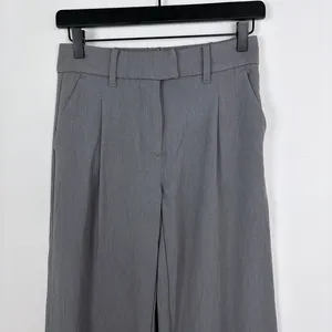 American Eagle‎ Stretch Poppy Trouser Pleated Wide Leg Pants Career Size 000 thumbnail 4