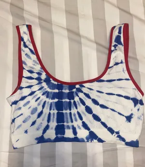 Target Red White And Blue Bralette Top thumbnail 1