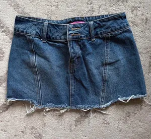 Edikted Mini Denim Skirt thumbnail 1