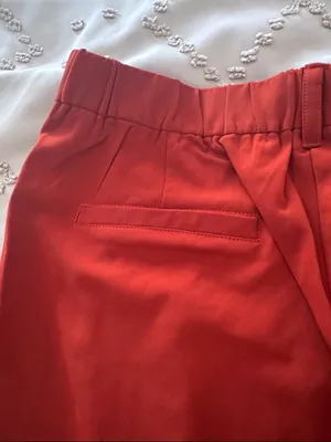 Lulus Sophisticated Company Rust Red Straight Leg Trouser Pants thumbnail 8