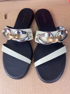 Sandals Mules Tory Burch Jessa Two Band Leather Sandal – Size 7M thumbnail 10