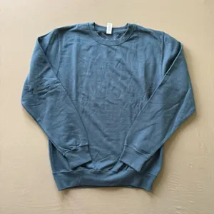 Basic Blue Crewneck Sweatshirt thumbnail 1