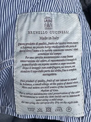 Brunello Cucinelli Dark Wash Skinny Jeans IT 42 US 6 Luxury Quiet Luxury Core thumbnail 13