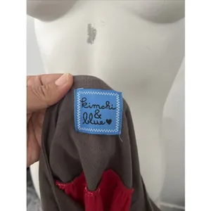 Y2k Kimchi Blue Babydoll Mini Dress M Cotton Dainty Fairy Lace Colorblock Whimsy thumbnail 5