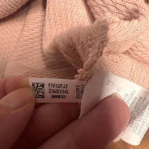 Aerie light peach crewneck sweater sz large thumbnail 2