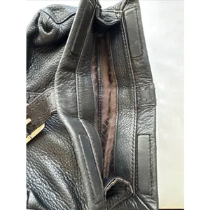 Vintage COLE HAAN Bag Black Pebbled Leather Soft Pebbled Leather Clutch thumbnail 10