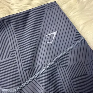 Gymshark Elevate Cycling Shorts – Gray Pattern – Size XS (No Tag) thumbnail 3