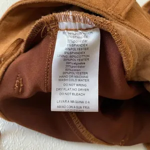 Windsor Brown Faux Suede Micro Shorts Y2K Low Rise Clubwear S thumbnail 8