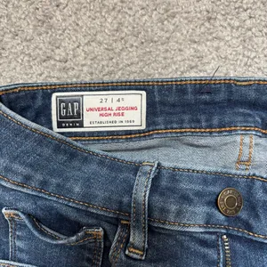 GAP Dark Blue Short High Rise Universal Jeggings thumbnail 3