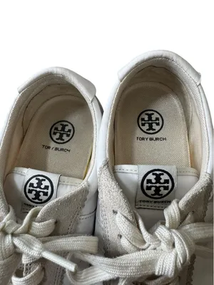 Tory Burch Hank Sneakers in Snow White/beige 9 thumbnail 7