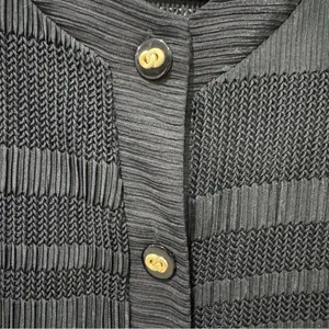 Ariel Timeless Luxury Black Cardigan‎ Size Small Black thumbnail 4