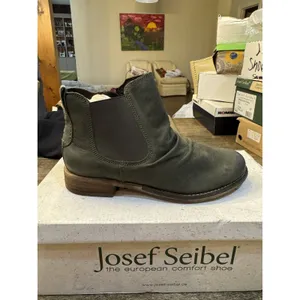 Josef Seibel Sienna 59 Neaty Oil Tanne Olive Size‎ 37 US 6-6.5 Boho Leather thumbnail 2
