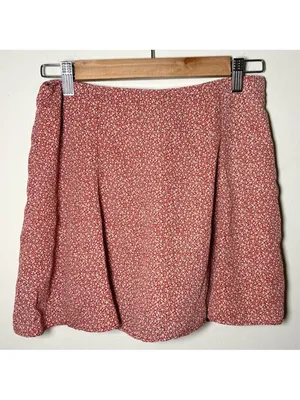 $55 NWOT Abercrombie & Fitch ditsy floral mini skort S thumbnail 3