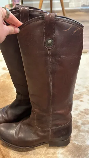 Frye Women’s Melissa Button Boots- Brown thumbnail 5