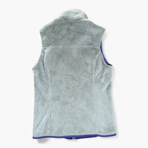 Patagonia Re-Tool Vest Women’s M Gray Purple Fleece Gorpcore Outdoor Hiking thumbnail 5