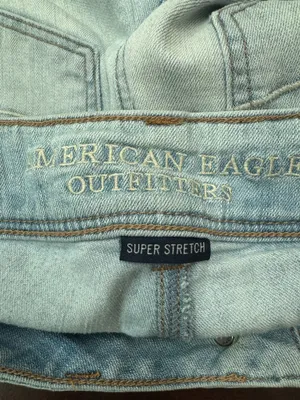 American Eagle Super Stretch Kick Boot Jeans Size 4 Long thumbnail 6