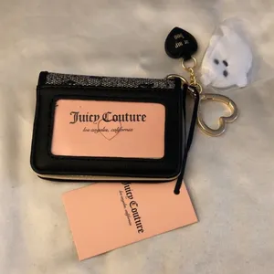 Juicy Couture Spooky Card Holder Wallet with Ghost and “be my boo” Charm thumbnail 3