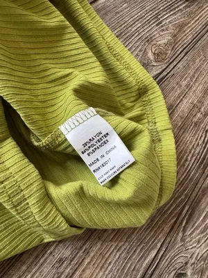 Princess Polly dress v neck Lime green Cutout sides Ribbed Mini Ayrton stretch 2 thumbnail 2