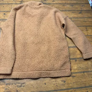 Aerie Sherpa Fleece Snap‎ Pullover Sweater Womens XS Brown Teddy Cabin Cozy thumbnail 7