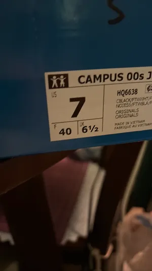 Adidas Campus 00s Black thumbnail 4