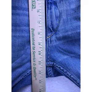 Zara Straight Leg Jeans Womens Size 8 Blue Denim Faded Casual thumbnail 6