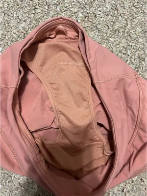 Lululemon Speed Up Shorts 4" Mid-Rise peach thumbnail 5