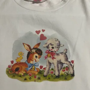 Sugar Thrillz White Animal Friends Tee thumbnail 3