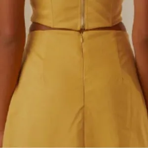 Peppermayo Exclusive‎ Rooftop Drinks Stretch Lined Mini Skirt in Mango Size 12 thumbnail 6