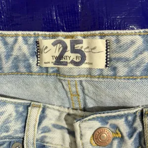 Free People We the Free Women Light Wash Blue Denim Jean Shorts 25 Festival New thumbnail 4