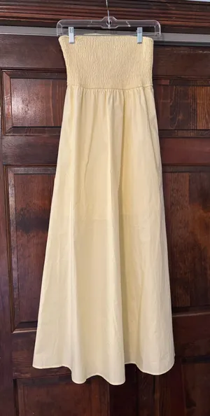 Meet Me There Butter Yellow Maxi Dress thumbnail 1
