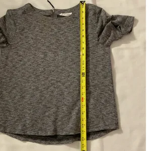 THML Grey flutter‎ sleeve top thumbnail 5