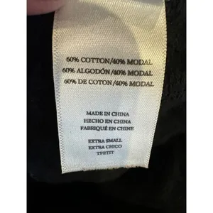 Rails Pants Women XS Black Velvet‎ Tie Oakland Black Flocked Cobra Joggers thumbnail 10