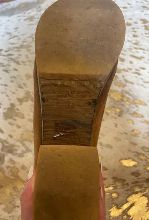 Free People Clog Tan Booties thumbnail 3