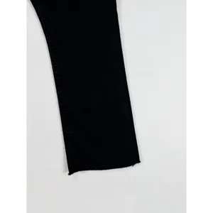 Banana Republic Luxe‎ Sculpt Jeans Women’s 27P Black Crop Flare Button Fly thumbnail 9