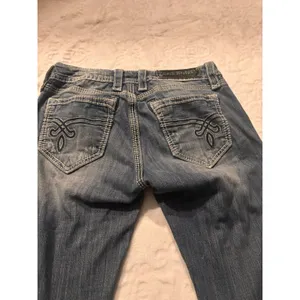 Rock Revival Jeans Womens Tag 28 X 31 Inseam Adele Easy Boot Blue Cowgirl thumbnail 2