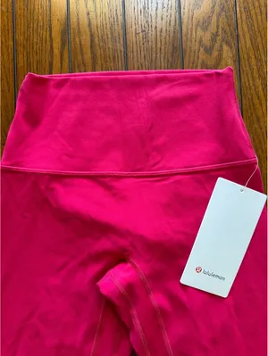 Lululemon Align No Line High Rise 28” Mulberry Spark Size 4 NWT thumbnail 4