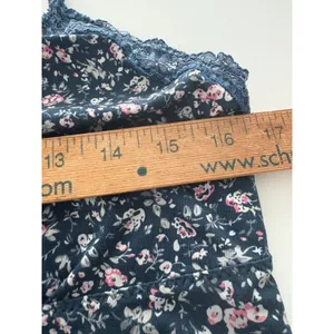 Marilyn Monroe Slip Dress Sz XL Floral Babydoll Nightgown Lace Cottage Fairy thumbnail 10