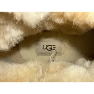 UGG BODIE Boots Suede Chestnut Women Size 9 Fold Over Warm Cozy Waterproof Girls thumbnail 12