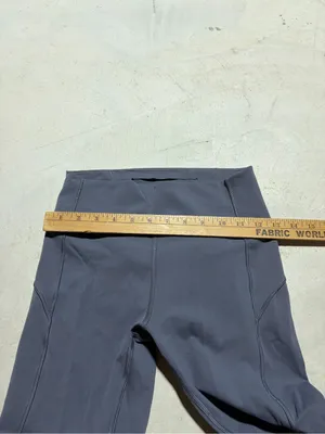 Lululemon in movement 7/8 Gray Leggings 6 thumbnail 5