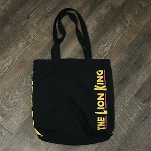 Disney's The Lion King Broadway‎ Musical Shoulder Tote Bag - Black & Yellow thumbnail 3