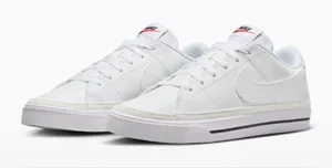 Nike Women's Court Legacy Next Nature White Beige Low-Top Sneakers Size 6.5 thumbnail 1