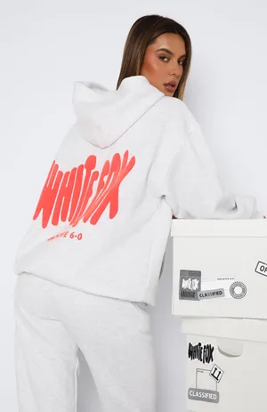 White Fox Archive 6.0 Oversized Hoodie Cloudburst thumbnail 2