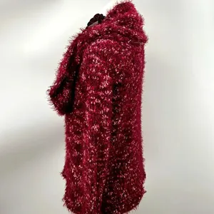 Knox Rose cowl neckline fuzzy warm sweater thumbnail 4