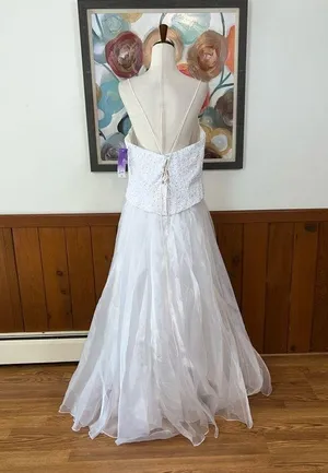 Pretty New Lenovia Organza Prom/Quinceanera/Wedding Gown! thumbnail 5